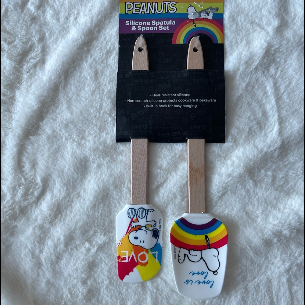 Peanuts Silicone Spatula & Spoon Set